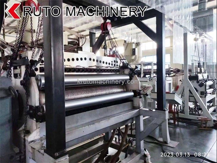 Plastic Extruder Turf Mat Making Line Plastic Extruder Turf Mat Making Line